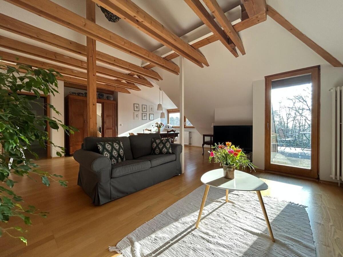 Grosse Wohnung Mit Dachterrasse In Starnberg Exterior photo
